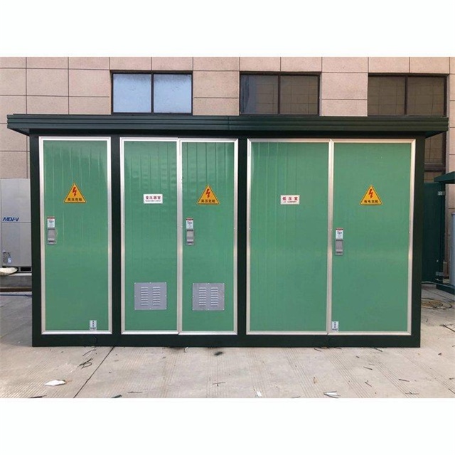 陆川1600KVA欧式箱式变压器